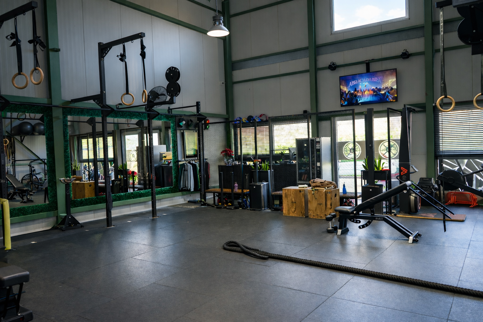 Gym interior